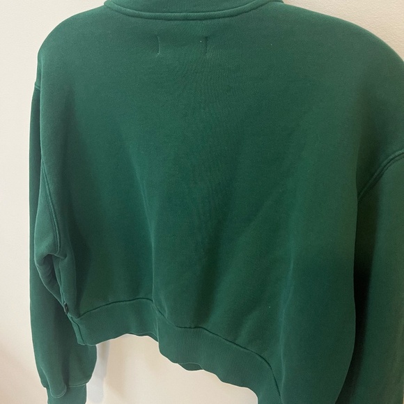TNA Green Half-Zip Sweatshirt - Picture 4 of 5